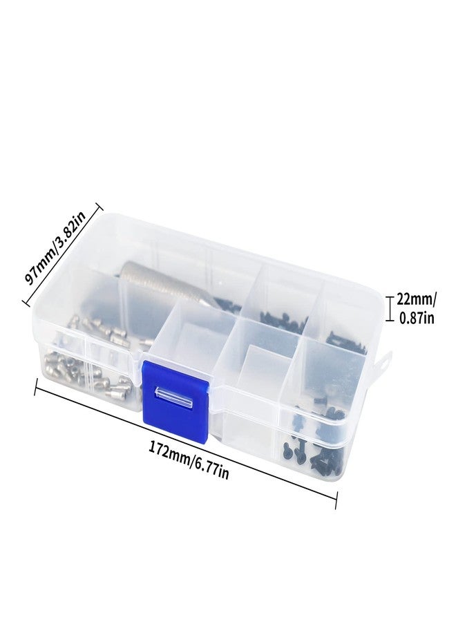 Abendor 256PCS RC Screw Kit Universal RC Repair Tool Kit Hardware Fastene for 1/28 Wltoys 284131 K969 K989 P929 K999 K979 P939 - Image 5